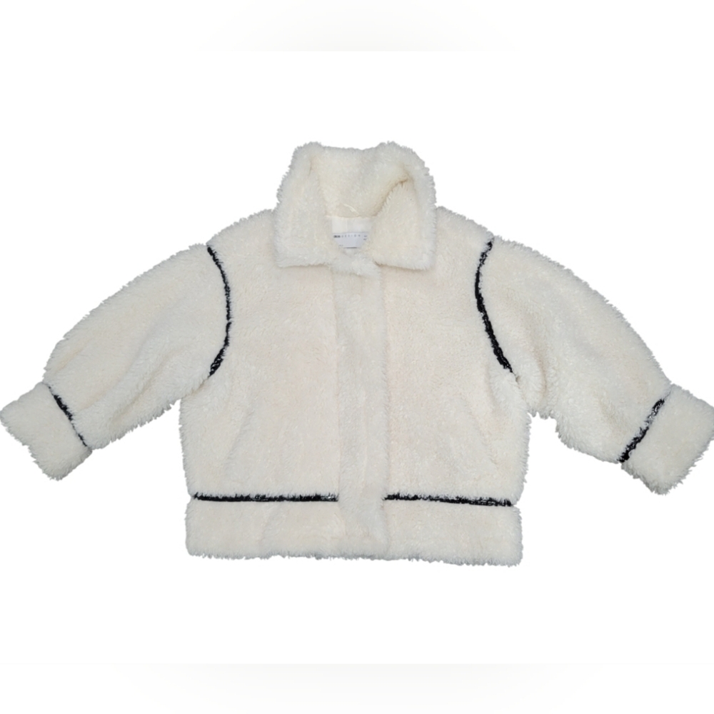 Asos Design White Women's Coat - Women's Size 4